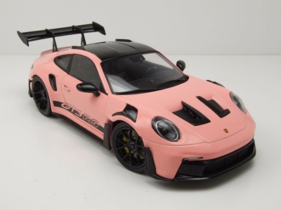 Porsche 911 GT3 RS 2024 pink Modellauto 1:18 Solido