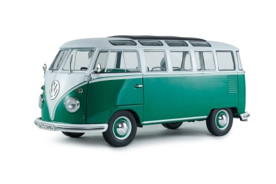 VW T1 Samba Bus 1962 grün weiß Modellauto 1:18...
