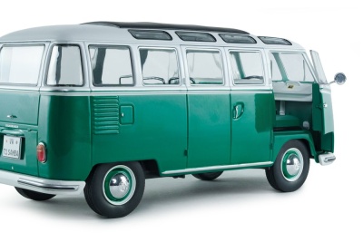 VW T1 Samba Bus 1962 grün weiß Modellauto 1:18 Solido