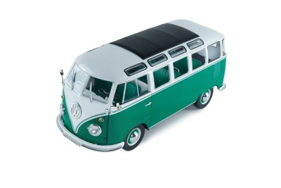 VW T1 Samba Bus 1962 grün weiß Modellauto 1:18 Solido