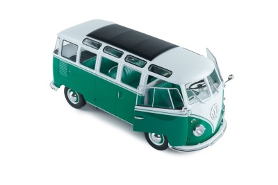 VW T1 Samba Bus 1962 grün weiß Modellauto 1:18 Solido