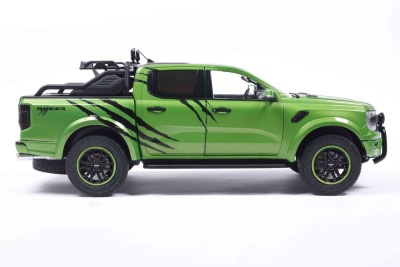 Ford Ranger Raptor Pick Up 2024 grün metallic Modellauto 1:18 Solido