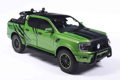 Ford Ranger Raptor Pick Up 2024 grün metallic Modellauto 1:18 Solido