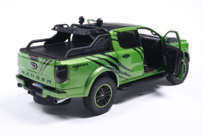 Ford Ranger Raptor Pick Up 2024 grün metallic Modellauto 1:18 Solido