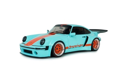 Porsche 911 KS-R Khyzyl Saleem 2026 hellblau orange...