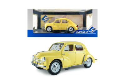 Renault 4CV 1961 beige Modellauto 1:18 Solido