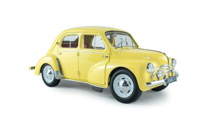 Renault 4CV 1961 beige Modellauto 1:18 Solido