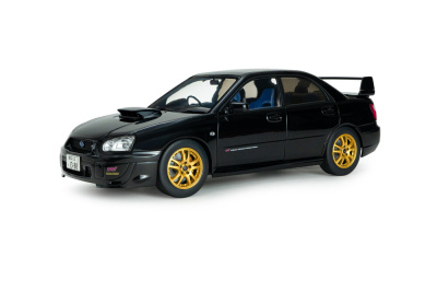 Subaru Impreza WRX STI 2004 schwarz metallic Modellauto...