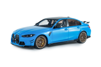 BMW M3 G80 Performance Parts 2024 blau Modellauto 1:18...