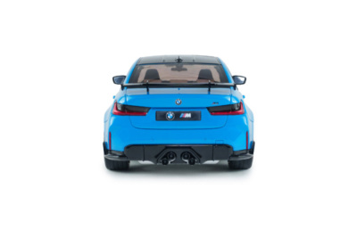 BMW M3 G80 Performance Parts 2024 blau Modellauto 1:18 Solido