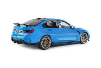 BMW M3 G80 Performance Parts 2024 blau Modellauto 1:18 Solido