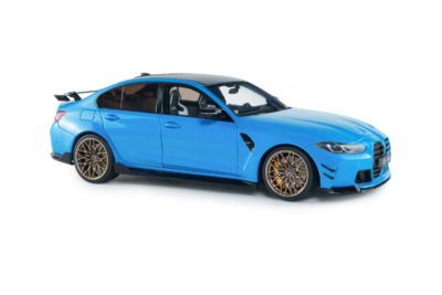 BMW M3 G80 Performance Parts 2024 blau Modellauto 1:18 Solido
