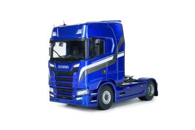 Scania S580 Zugmaschine 2023 blau metallic Modellauto...
