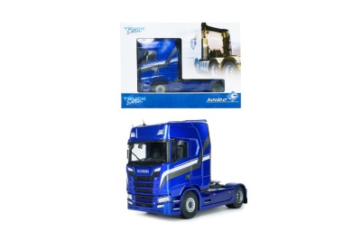 Scania S580 Zugmaschine 2023 blau metallic Modellauto 1:24 Solido