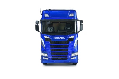 Scania S580 Zugmaschine 2023 blau metallic Modellauto 1:24 Solido