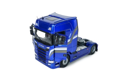 Scania S580 Zugmaschine 2023 blau metallic Modellauto 1:24 Solido