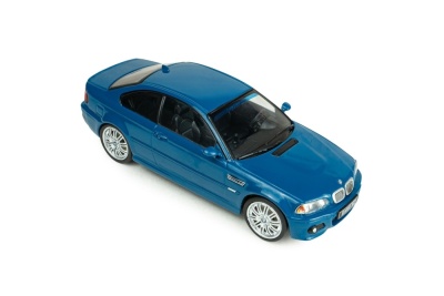 BMW E46 M3 2000 laguna seca blau Modellauto 1:43 Solido