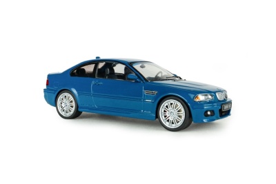 BMW E46 M3 2000 laguna seca blau Modellauto 1:43 Solido
