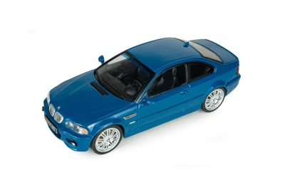BMW E46 M3 2000 laguna seca blau Modellauto 1:43 Solido