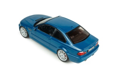 BMW E46 M3 2000 laguna seca blau Modellauto 1:43 Solido