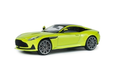 Aston Martin DB12 2023 lime grün metallic Modellauto...