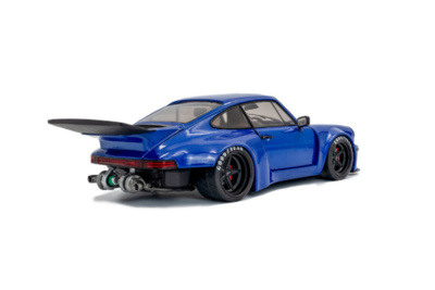 Porsche 911 KS-R Khyzyl Saleem 2024 dunkelblau metallic Modellauto 1:18 Solido