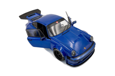 Porsche 911 KS-R Khyzyl Saleem 2024 dunkelblau metallic Modellauto 1:18 Solido