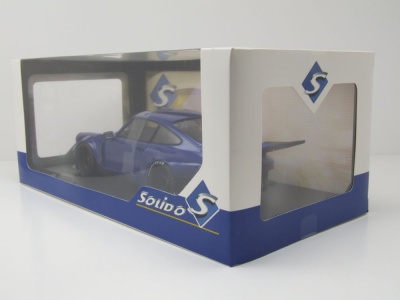 Porsche 911 KS-R Khyzyl Saleem 2024 dunkelblau metallic Modellauto 1:18 Solido