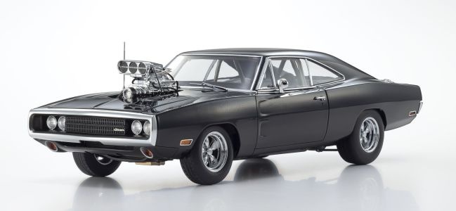Dodge Charger R/T 1970 schwarz Fast & Furious Modellauto 1:18 Kyosho