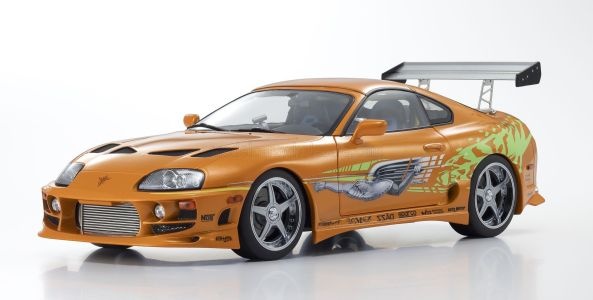 Toyota Supra MK4 Spider 1995 orange Fast & Furious Modellauto 1:18 Kyosho