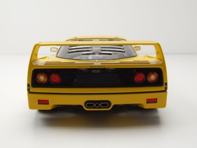Ferrari F40 1987 gelb Modellauto 1:18 Kyosho