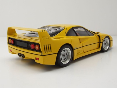 Ferrari F40 1987 gelb Modellauto 1:18 Kyosho