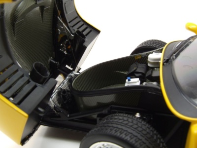 Ferrari F40 1987 gelb Modellauto 1:18 Kyosho