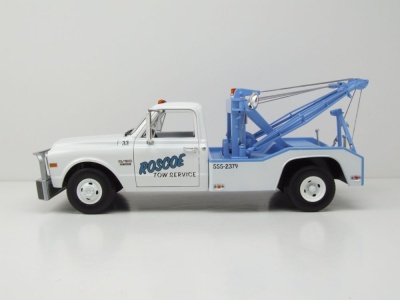 Chevrolet C-30 Dually Wrecker 1969 weiß Abschlepper Starsky and Hutch Modellauto 1:18 Greenlight Collectibles