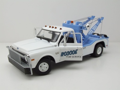 Chevrolet C-30 Dually Wrecker 1969 weiß Abschlepper Starsky and Hutch Modellauto 1:18 Greenlight Collectibles
