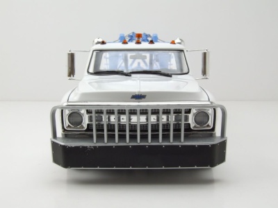 Chevrolet C-30 Dually Wrecker 1969 weiß Abschlepper Starsky and Hutch Modellauto 1:18 Greenlight Collectibles