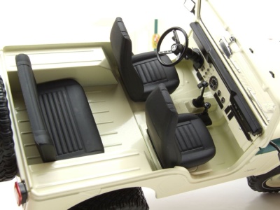 Jeep CJ-5 1983 Hardtop weiß Maryland State Police Modellauto 1:18 Greenlight Collectibles