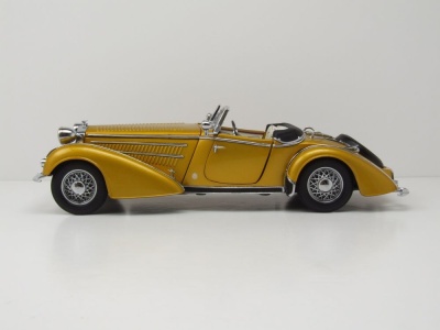 Horch 855 Roadster 1939 gold Modellauto 1:18 Sun Star