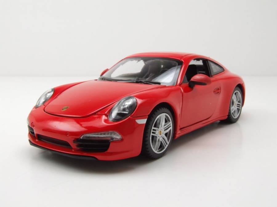 Porsche 911 Carrera S rot Modellauto 1:24 Rastar