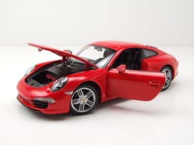 Porsche 911 Carrera S rot Modellauto 1:24 Rastar