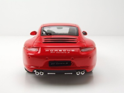 Porsche 911 Carrera S rot Modellauto 1:24 Rastar
