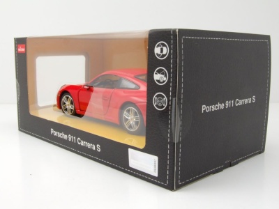 Porsche 911 Carrera S rot Modellauto 1:24 Rastar