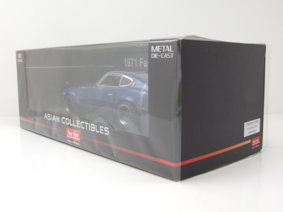 Datsun Fairlady Z (S30) 1971 blau metallic Modellauto 1:18 Sun Star