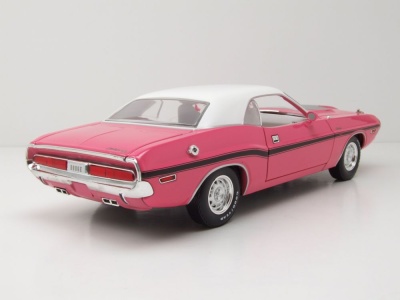 Dodge Challenger R/T 440 Six Pack 1970 pink weiß...