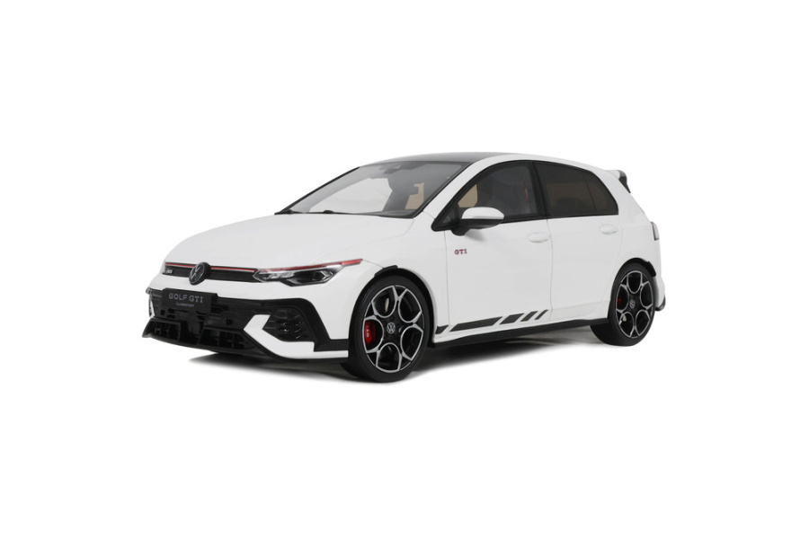 VW Golf 8 GTi Clubsport 2024 weiß Modellauto 1:18 Ottomobile