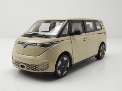 VW ID.BUZZ Bus beige Modellauto 1:24 Welly