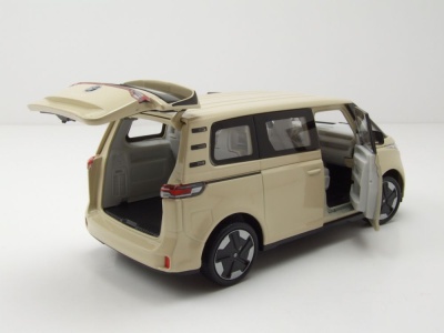 VW ID.BUZZ Bus beige Modellauto 1:24 Welly