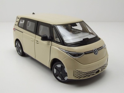 VW ID.BUZZ Bus beige Modellauto 1:24 Welly