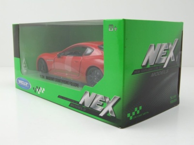 Maserati Gran Turismo Folgore 2023 rot metallic Modellauto 1:24 Welly