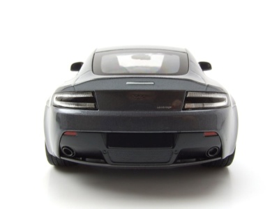 Aston Martin Vantage grau metallic Modellauto 1:24 Welly
